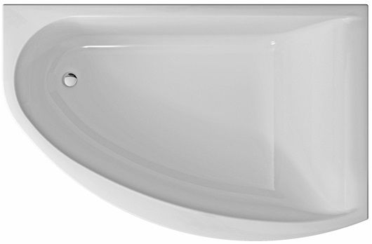 Ванна асиметрична Kolo MIRRA 170 X 110 см, права, в комплекті з ніжками і кріпленнями (XWA3370000) XWA3370000 фото