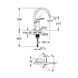Змішувач для мийки GROHE Eurosmart new, Хром (33202003) 33202003 фото 2