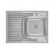 Кухонна мийка IMPERIAL 6080-R Satin 0,6 мм (IMP6080R06SAT) IMP6080R06SAT фото 1