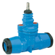 Вентиль Hawle 2600 3/4", для домового вводу, муфта (5003086) 5003086 фото 1