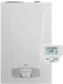 Конденсационный котел 24 кВт NUVOLA PLATINUM+ 24 GA BAXI, 2-контурный, настенный (0035799) 0035799 фото