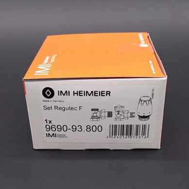 Комплект бокового подключения радиатора IMI Heimeier 1/2" угловой, M30x1.5 (9690-93.800) 9690-93.800 фото