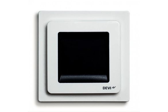 Програмований сенсорний терморегулятор Devi DEVIreg Touch, білий (140F1064) 140F1064 фото