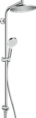 Душова система HANSGROHE CROMETTA S 240 1jet Showerpipe (27270000) 6809505-00 фото