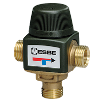 Термостатичний змішувальний клапан ESBE VTA312 (31050200) 31050200 фото