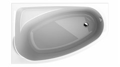 Ванна асиметрична Kolo MYSTERY 140 X 90 см, ліва, в комплекті з ніжками і кріпленнями (XWA3741000) XWA3741000 фото