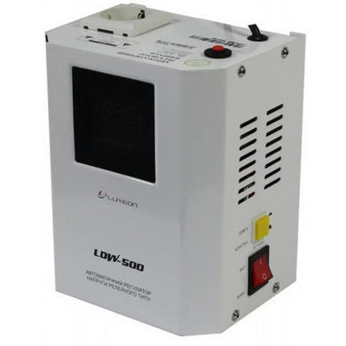 Релейний стабілізатор напруги LUXEON (LDW-500 white) LDW-500 фото