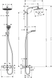 Душова система з термостатом HANSGROHE CROMETTA S 240 Showerpipe (27320000) 34727000 фото 3
