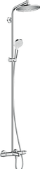 Душова система з термостатом HANSGROHE CROMETTA S 240 Showerpipe (27320000) 34727000 фото