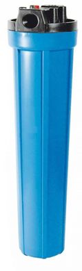 Блакитний натрубний корпус фільтра Aquafilter WF-20-L/FHPR-L, з різьб. 3/4", клапаном FHPR-L фото