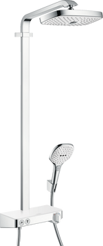 Душевая система с термостатом Hansgrohe Raindance Select E 300 2jet Showerpipe, хром (27126400) 27126400 фото