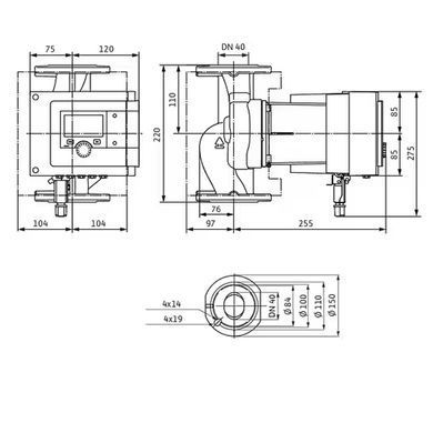 Циркуляційний насос 40/0,5- 8 PN6/10-R7 Stratos MAXO (DE)(2217997) 2217997 фото