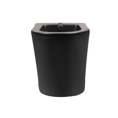 Біде підлогове Qtap Scorpio 530x360x395 Чорний (QT14441003CMB) QT14441003CMB фото