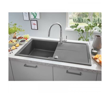 Кухонна мийка Grohe Sink K400 матова сіра (31641AT0) 31641AT0 фото