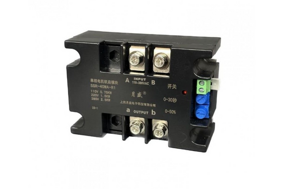 Устройство плавного пуска и остановки (2 кВт) однофазное (SSR-60WA-R2-2KW) SSR-60WA-R2-2KW фото