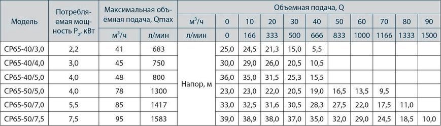 Електронасос NPO CP65-50/5 відцентровий (4823072206936) 4823072206936 фото