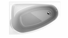 Ванна асиметрична Kolo MYSTERY 150 X 95 см, ліва, в комплекті з ніжками і кріпленнями (XWA3751000) XWA3751000 фото