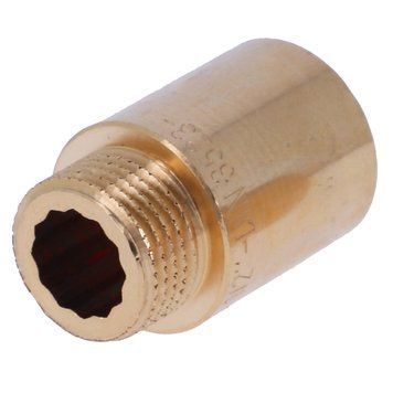 Подовжувач 3/4" Х 25 General Fittings латунь (2600D8R052500A) 2600D8R052500A фото