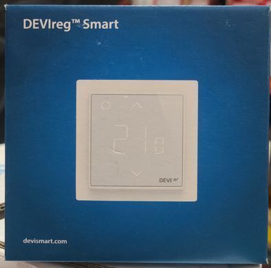 Терморегулятор DEVIreg Smart Wi-Fi білий (140F1141) 140F1141 фото