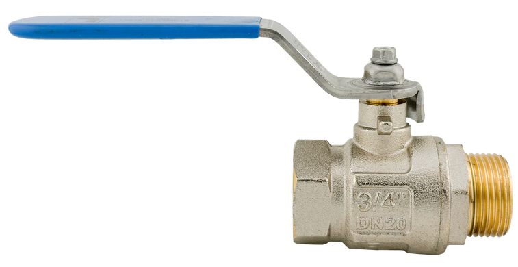 Кран шаровый 3/4"ЗВ Ideal Itap-291 полнопроходной (нержавеющая ручка) (2910034XB) 2910034XB фото