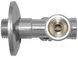 Кран кутовий 1/2&Prime; &times; 3/4&Prime; Albertoni, вентильний, з фільтром, приладовий (B144587) B144587 фото 2