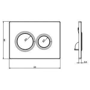 Комплект инсталляции Koller Pool Dune 1200SL 2 в 1: с унитазом Koller Pool Round Smart Rimless Tornado 3.0 (KP-112-001+RN-0490-RQ3) KP-112-001+RN-0490-RQ3 фото