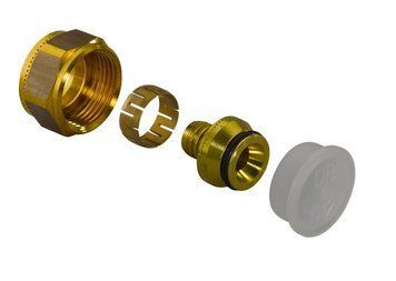 Резьбовой адаптер Uponor PE-Xa Евроконус 20x2,0x3/4&rdquo;ВР (1057370) 1057370 фото