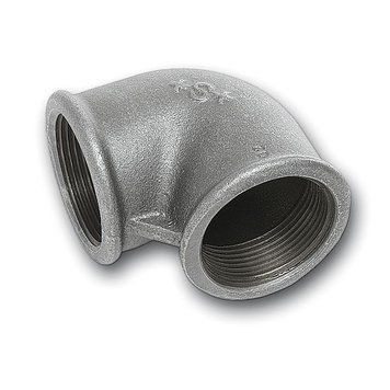 Коліно 90&deg; 1 1/2" х 3/4" В корот. чавун оцинкований Sanha (90.112340) 90.112340 фото