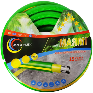 Шланг для поливу МАЯМI 1/2" L= 30м, чотиришаровий (армований) Avci Flex 000077142 000077142 фото