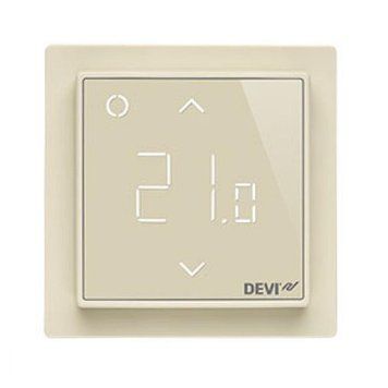 Терморегулятор DEVIreg Smart Wi-Fi слонова кістка (140F1142) 140F1142 фото