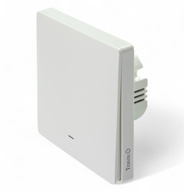 Умный клавишный выключатель Tervix Pro Line ZigBee Push Switch (1 клавиша), без нуля (432111) 432111 фото