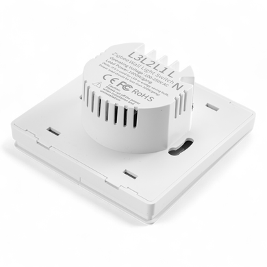 Умный клавишный выключатель Tervix Pro Line ZigBee Push Switch (1 клавиша), без нуля (432111) 432111 фото