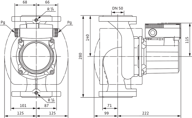 Циркуляційний насос Wilo TOP-S 50/10 (3~400/230 V, PN 6/10) (2165532) 2165532 фото