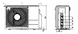 Наружный блок LG Multi F, инверторный R32 (MU2R15) MU2R15 фото 2