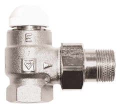 Термостатичний клапан HERZ-TS-E для однотрубних систем, кутовий DN20 (1772402) 1772402 фото