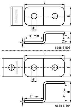 Z-подібний з'єднувач профілю Walraven BIS Strut 41x41 мм (BUP) (66588504) 66588504 фото