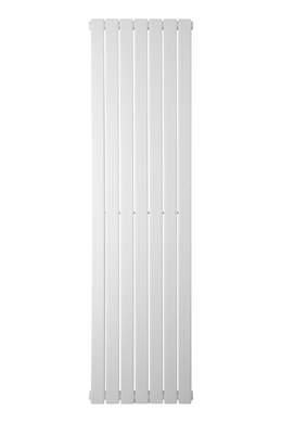 Вертикальний радіатор Blende 1 H-1400 мм, L-394 мм Betatherm B2V 1140/07 RAL9016M 99 фото