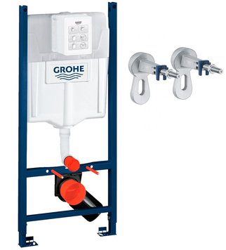 Комплект инсталляции Grohe Rapid SL 2 в 1, для унитазов (UA388400WG) UA388400WG фото