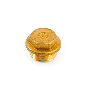 Заглушка 2 1/2" ЗР з фланцем General Fittings латунь (2600F4H24000A) 2600F4H24000A фото
