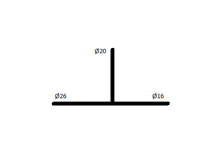 Bonomi тройник редукционный для пресс систем 26×20×16 4031262016 фото