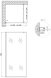 Стена Walk-In STANDARD BLM209.C8, стекло 8мм Clear, CalcLess, 90x190, неподвижная QT (LTSBM9090SATLOWGR) STDBLM209C8 фото 2