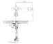 Cuthna stribro двухвентильний змішувач для біде (40280 stribro) 40280 stribro фото 2