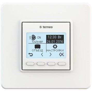 Терморегулятор Terneo PRO для инфракрасных панелей и конвекторов, белый (4820120220111) 4820120220111 фото