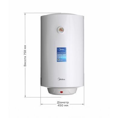 Бойлер 80 л MIDEA D80-15F1(D) (000004515) 000004515 фото
