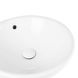 Раковина-чаша Qtap Robin 410х410х180 White з донним клапаном Білий (QT1311A004W) QT1311A004W фото 5