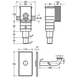 Сифон для раковини, d40/50, 1 1/4", Viega (553753) 553753 фото 2
