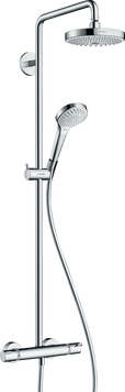 Душова система з термостатом Hansgrohe Croma Select S 180 2jet (27253400), хром (27253400) 27253400 фото