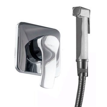 Змішувач з гігієнічним душем Globus Lux Queensland, Хром (GLQU-0110-Q) GLQU-0110-Q фото