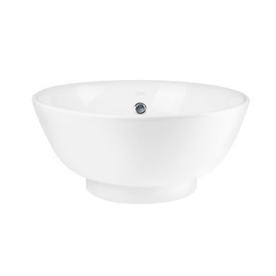 Раковина-чаша Qtap Robin 383х383х175 White з донним клапаном Білий (QT1311L408W) QT1311L408W фото