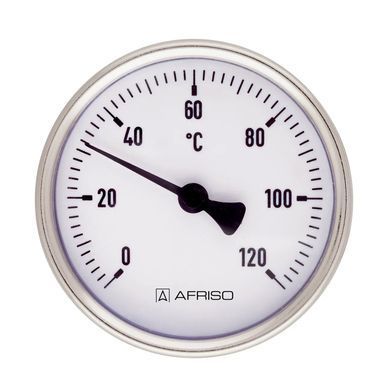 Термометр Afriso BiTh ST 160/150 мм, 0/120&deg;C, биметаллический (63819) 63819 фото